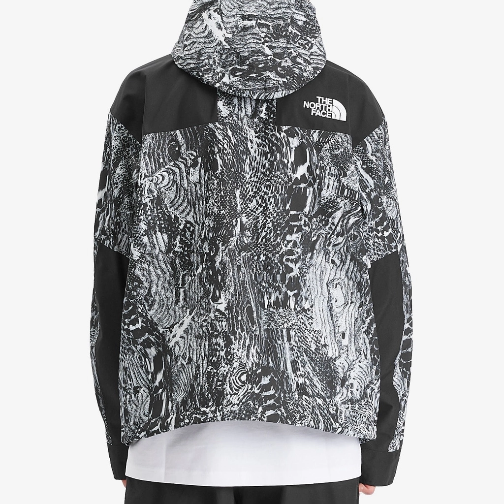 The North Face Men's Gore-Tex Mountain Jacket Tnf Black Wood Snake